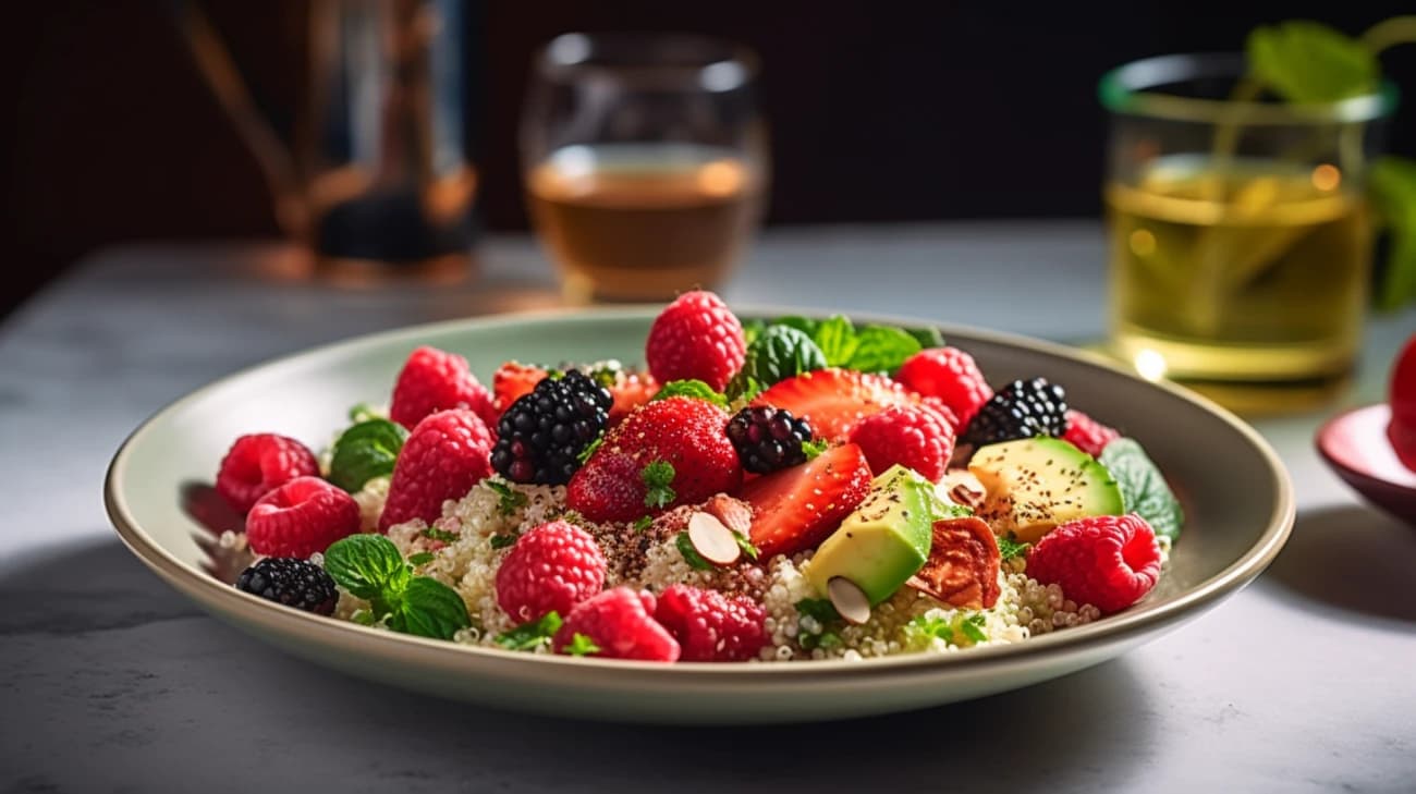 Sałatka z kaszą jaglaną - pyszny i zdrowy przepis