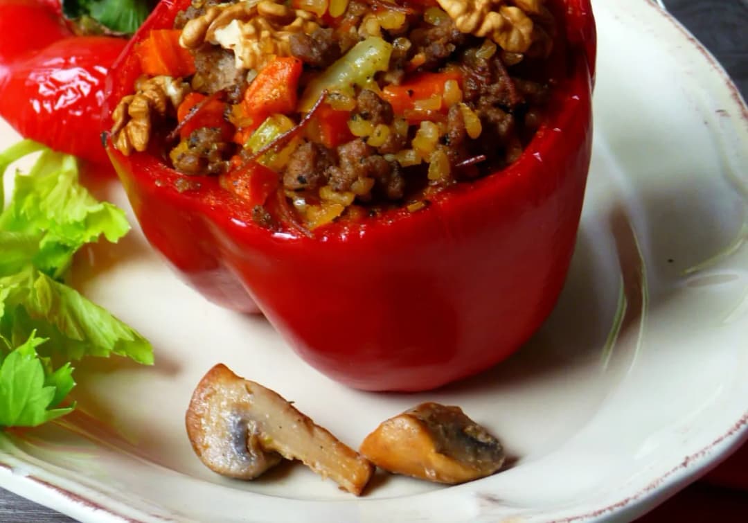 Papryka faszerowana kaszą - najlepszy przepis